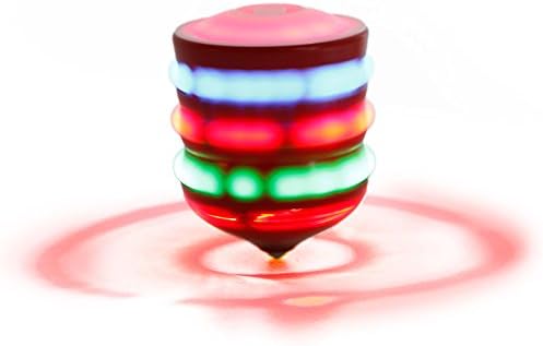 Huanada Multi Color Spinning Tops Toy Spinner Flash Light Gyro With Music For Kids Gift