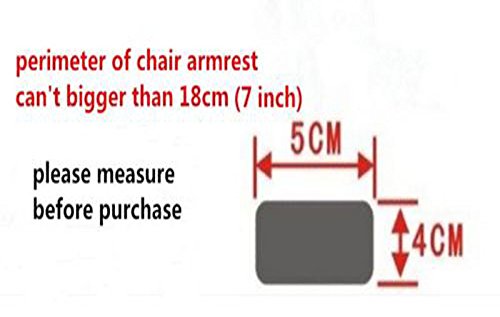 SKYZONAL Ergonomic Adjustable Armrest Wrist Rest---Only Adjustable for Chair
