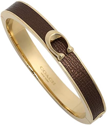 [コーチ]コーチ ブレスレット アクセサリー アウトレット レディース COACH F76634 GDBRZ ブラウン ゴールド [並行輸入品]
