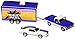 Greenlight 1972 Ford F-100 Pickup Truck & 1976 Ford Mustang II Cobra II & Enclosed Car Hauler Charlie's Angels (1976-1981) TV Series 1/64 Diecast Models 31070 A