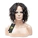 VRZ Glueless Short Bob Wigs Human Hair Lace Front Wigs Brazilian Virgin Human Hair 13x6 Lace Front Bob Wigs for Black Women Pre Plucked with Baby Hair Short Wavy Bob Wigs Natural Color (8 Inch)