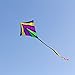 Hengda Kite for Kids 30-Inch Diamond Kite, Easy Flyer - Incudes 30m String and Handle