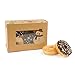 20 Piece Donut Treat-To-Go Gift Christmas Boxes, Holds Christmas Donuts, Treats and Gifts, Perfect for Holiday Gift Giving