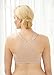 Glamorise Full Figure Plus Size Front-Closure Cotton T-Back Comfort Bra Wirefree #1908 Café