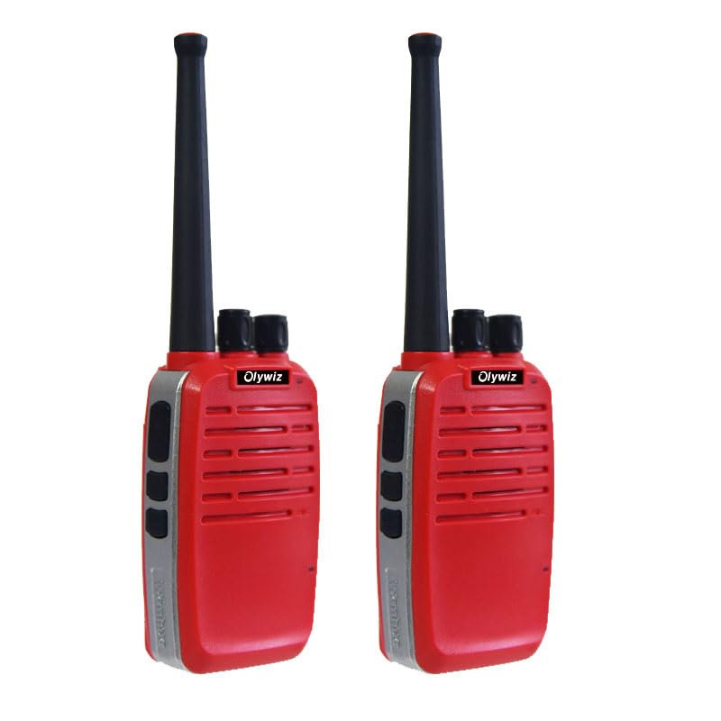 Olywiz HTD819 Mini Hand-held FM Two Way Radio with Ultra-Long Standby Time 2PACK