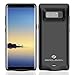 Galaxy Note 8 Battery Charger Case, ZeroLemon SlimPower 5500mAh Extended Charging Case Portable Battery Case for Galaxy Note 8 - Black