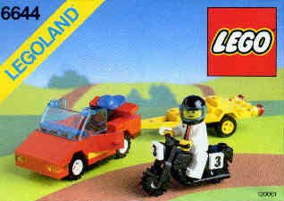 LEGO 3368 – 628 – City Space Center und Bügeleisen von Asphalt