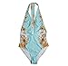 CoCo Fashion Womens Push up Padded Colorblock Bikini Swimwear Swimsuit