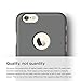 elago iPhone 6S Case, [Slim Fit][Soft Feel Dark Grey] - [Light][Minimalistic][True Fit] – for iPhone 6/6S