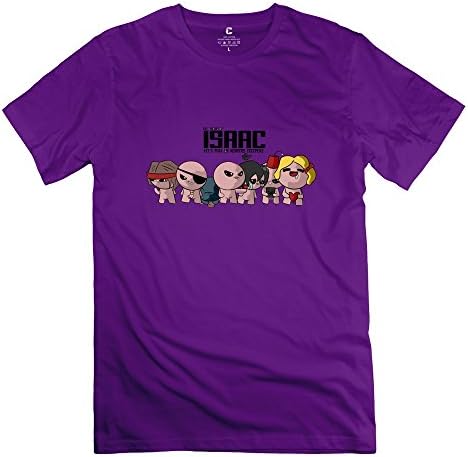 Binding Of Isaac Very 100% Cotton Purple T Shirts For Adult Size XXL
