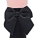 SEMOHOLLI Women Socks, Women Ankle Socks, Women Fashion Socks Ankle Length Socks With Bow Cute Socks (3 Pairs-black)