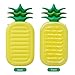 ThinkMax Adult Pool Float 72'' Giant Pineapple Inflatable Pool Floaties with 3 Cup Holders, Summer Beach Swimming Pool Party Raft Lounge for Kids Dogs