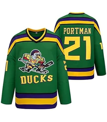 Maillot De Hockey Mighty Ducks Adulte XS - Neuf Sans étiquette