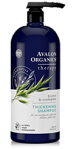 Avalon Organics Thickening Shampoo Biotin B-Complex Therapy - 32 fl oz