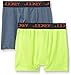 Jockey Big Boys Performance Boxer Brief, Iron Grey/Neon Citrus, Large (Pack of 2)