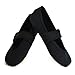 Nufoot Betsy Lou Women's Slippers, Foldable, Flexible Flats, Slipper Socks, Travel Slippers, Exercise Shoe, Dance Shoe, Yoga Socks, House Shoes, Indoor Shoes, Black, Large