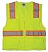 ML Kishigo 1195 Ultra-Cool Polyester Mesh Multi-Pocket Vest, Extra Large, Lime