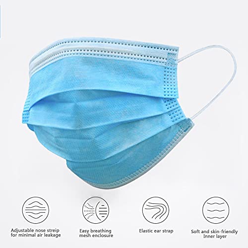 50/100Pcs Kids Face Mask Disposable 3 Ply Safety Face Maskwith