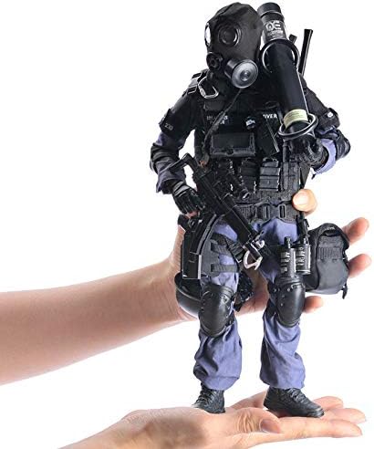 SSSabsir High-end Simulation 1/6 Scale Solider SWAT Break Hand Soldier Set Model Figures Assemble Toys for Children