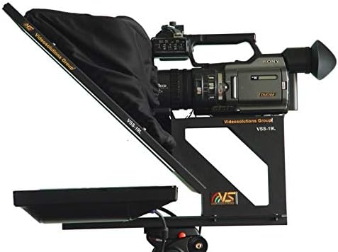Professional Teleprompter VSS-19L for Small Size Studio Cameras/Mini Camcorders