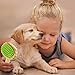 Goldway Pet Silicone Massage Comb Dog Cat Bathing Brush Super Soft Hair Removal Brush for Short/Long / Smooth Hair Comb - Beauty Cleaning Massage Comb Pet Supplies