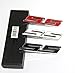 Yoaoo 2Pack OEM Chrome Ss Emblems Metal Sticker 3D Logo Compatible with Zl1 1LE Series Black