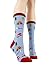 Foot Traffic, Women's Camping Socks, One Pair, Shoe Size 7-12