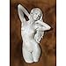 Design Toscano DB383092 Rachel's Way: Contemporary Venus Wall Sculpture,Antique Stone, 15.50