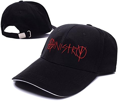 Ministry Band Logo Adjustable Baseball Caps Unisex Snapback Embroidery Hats