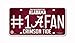Rico Industries NCAA Alabama Crimson Tide #1 Fan Metal License Plate Tag , 6 x 11.5