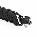 Gonex Gun Sling with Swivel, Adjustable Tactical Paracord Rifle Sling for Hunting Camping Outdoors Black