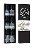 100% Pure Essential Oils Collection - Peppermint, Lavender, Frankincense, Bergamot, Ylang Ylang, Sweet Orange