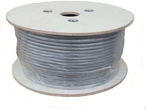 Sunnytech CAT7A 500ft S-FTP LSZH, 1500MHz 10GBase-T Data, Solid 22AWG Installation Cable, Bulk Pack(w/20 pack Cat7A plug, 20/Boot Cap and 2x10GBit Keystone Free)