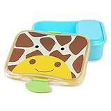 Skip Hop Baby Zoo Little Kid and Toddler Mealtime Lunch Kit Feeding Set, Multi, Jules Giraffe
