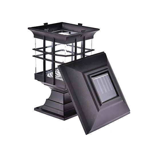 image for Fulstarshop Solar Pillar Light Waterproof Landscape LED Post Lamp for 