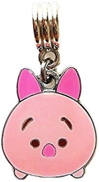 CHARM PIGLET PIG CHARM 7/8" IN LENGTH x 3/4" ACROSS SLIDE PENDANT FOR NECKLACE EUROPEAN CHARM BRACELET (Fits Most Name Brands) JEWELRY DIY ETC