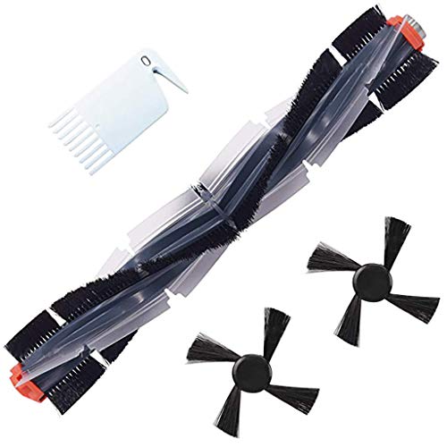 meidexian888 1x Main Brush + 2X Side Brush + 1x Bird Brush, for Neato Robot Vacuum Cleaner 75e&75&80&85 Accessory Kit