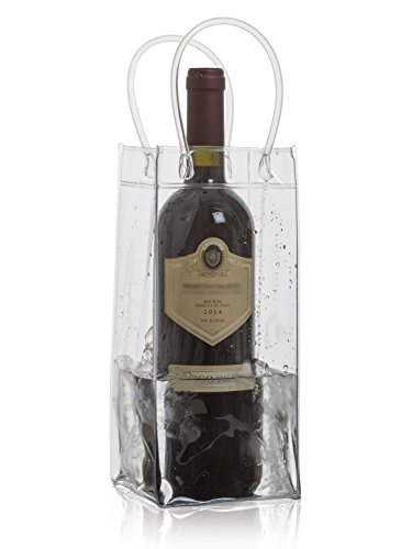 Wine Chiller Ice Bucket Plastic Bag Wine Cooler With Handle … (2) - Thumbnail 2