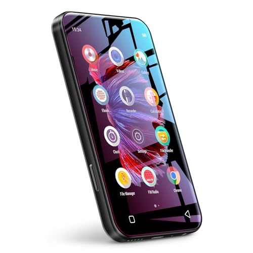 Mp3 Player with Bluetooth, TIMMKOO 4.0" Full Touch Screen Mp4 Player