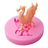 FOUR-C Silicone Embossing Mold Dragon Fondant Tools Color Pink