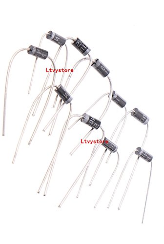 Ltvystore 200PCS 10Value (1N4001~1N5819) Diode Assorted Assortment Kit Set with Clear Box (Lable Diode) - Thumbnail 3