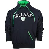 Malham Ireland Shamrock Hooded Sweatshirt (XL) Navy Blue