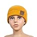 RYOMI SEIKATU Baby Boy Beanie Hat Winter Warm Lamb Fleece Lined Hat Kids Knit Cap Girls Boys Gray&yellow
