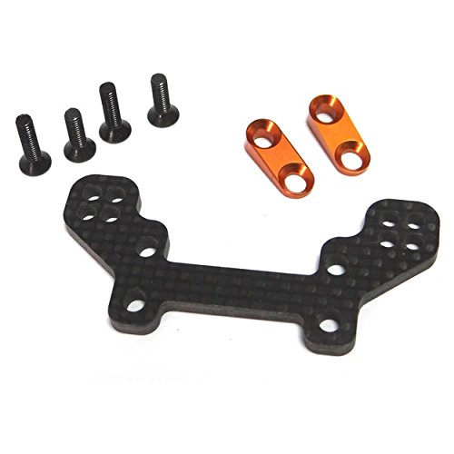 Hot Racing AEX29G03 Carbon Fiber Rear Upper Suspension Mount