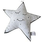 RoseSummer Luminous Pillows Noctilucent Cushion Baby Toys Room Decoration (smiling star)