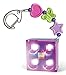 LEGO Friends 2 X 2 Purple Key Light with Charms