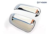 TYGER ABS Triple Chrome Plated A Pair Mirror Covers 05-07 Ford Five Hundred 500/Freestyle/Mercury Montego/08-09 Mercury Sable