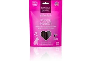 HDP N Bone Get Naked Dental Chew Stick Puppy Health Size:Small/6.2-Ounce (Pack of 2)