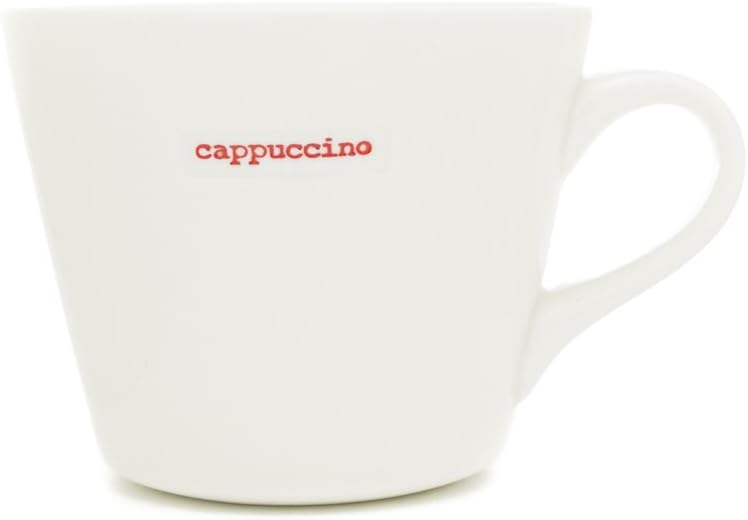 Keith Brymer Jones KBJ-0084 cappuccino Mug, Standard, White