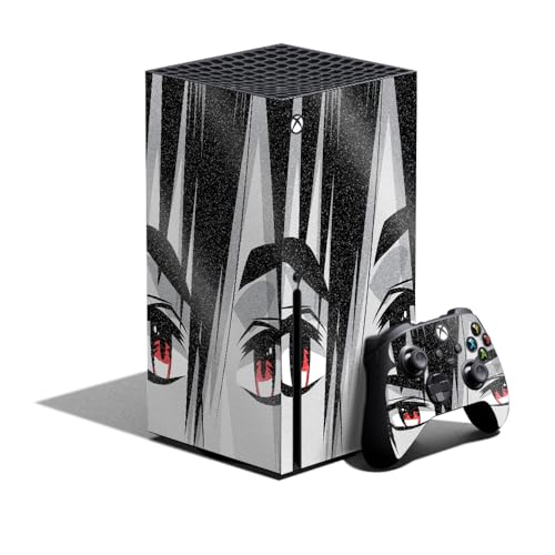 Glossy Glitter Gaming Skin Compatible with Xbox Series X Bundle - Mysterious Ro…
